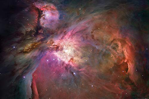 1art1 Cosmos Y Universo Póster XXL Nebulosa De Orion Cartel 120x80 cm