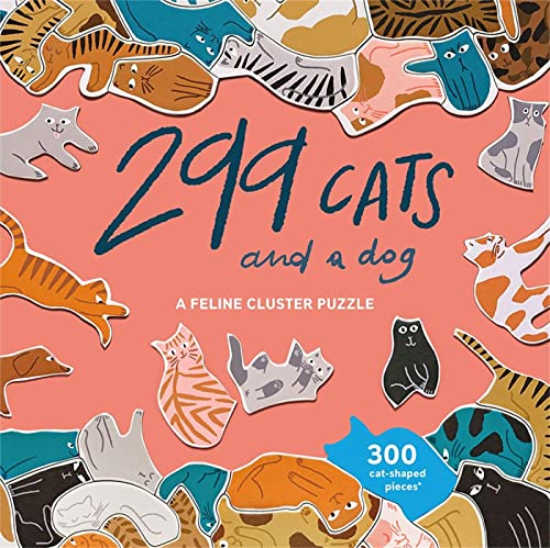 299 Cats (and a dog) A Feline Cluster Puzzle /anglais