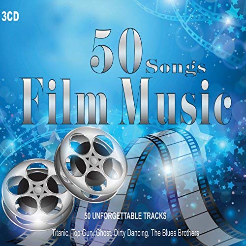 3 CD 50 bandas sonoras. Versiones instrumentales no originales realizadas por Orchestra o Piano o Guitarra acústica