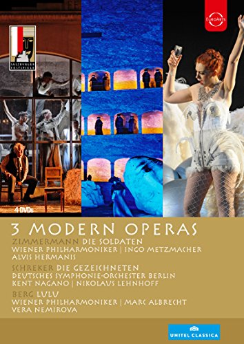 3 opéras contemporains : Die Soldaten + Die Gezeichneten + Lulu [DVD]