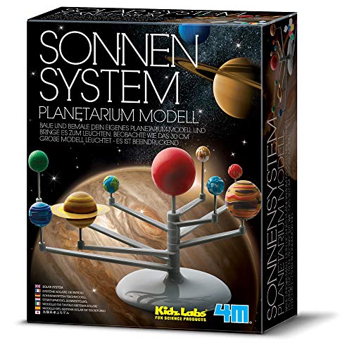 4M Modelo de planetario del Sistema Solar Kidz Labs (Multicolor)