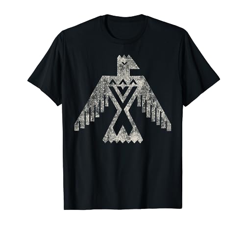 Águila con diseño vintage de pájaro nativo americano Camiseta