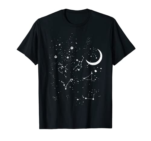 Amante de la astronomía de la constelación de observación de estrellas Camiseta