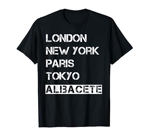 Amo mi ciudad Albacete - mi hogar Camiseta