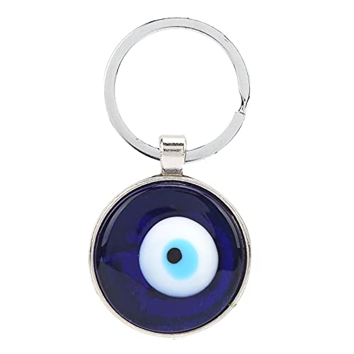 Amuletos de cuentas de ojo malvado azul turco, cuentas de ojo malvado de Hamsa, llavero colgante de cristal de ojo de Hamsa, amuleto para la buena suerte