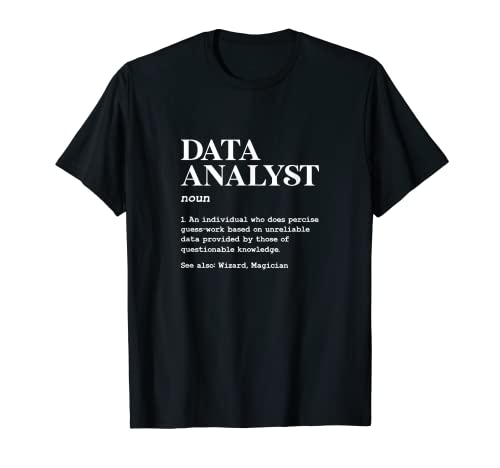 Análisis de datos de definición de análisis de datos Camiseta