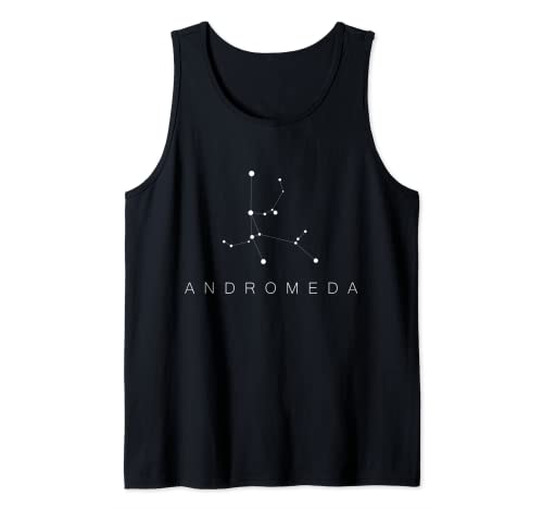 Andrómeda Constelación Astronomía Astrónomo Astrofísica Camiseta sin Mangas