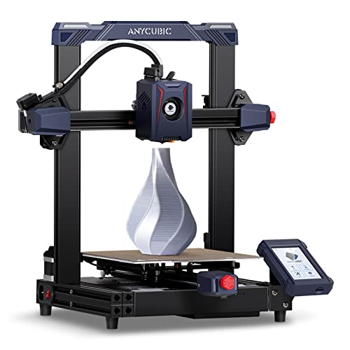 Anycubic - Kobra 2 Impresora 3D de Alta Velocidad 300mm/s, Sistema de Nivelación Automática LeviQ 2.0 Mejorado y Extrusor Directo de Doble Engranaje, Inteligente Z-Offset, Montaje Rápido 220x220x250mm