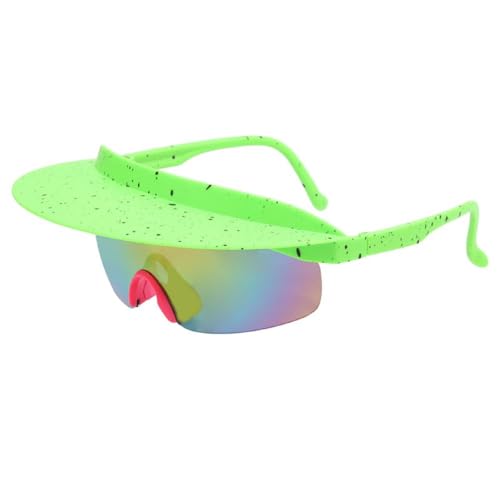 AOOOWER Gafas de sol geniales con lente de escudo, gafas de gran tamaño, protección UV, gafas de sol para exteriores, para ciclismo, conducción, equipo deportivo, gafas de sol para actividades al aire