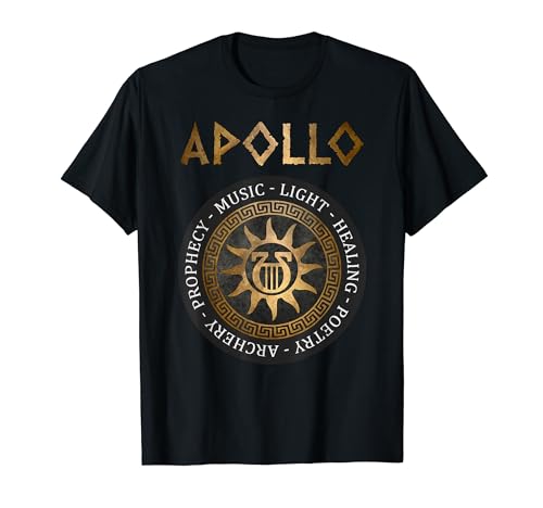 Apolo, antiguo dios griego de la música y la luz Camiseta