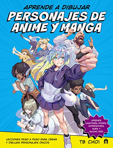 Aprende a dibujar personajes de anime y manga (LIBROS MAGAZZINI SALANI)