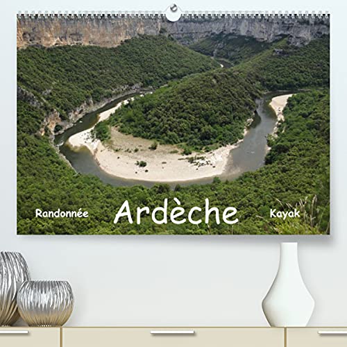 Ardèche - Randonnée & Kayak (Premium, hochwertiger DIN A2 Wandkalender 2022, Kunstdruck in Hochglanz): Cévenne ardéchoise (Calendrier mensuel, 14 Pages )