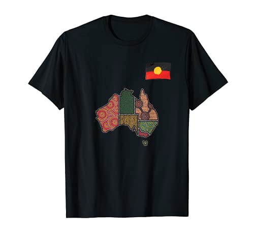 Arte aborigen Australia Camiseta