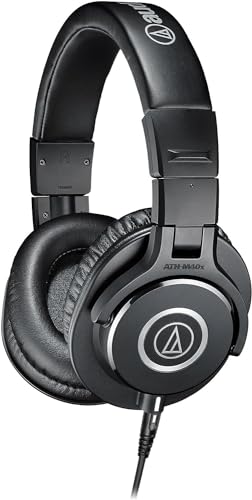 Audio-Technica M40x Auriculares Profesionales para Monitorización en Estudio Negro