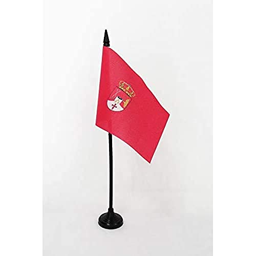 AZ FLAG Bandera de Mesa de la Provincia DE ALBACETE 15x10cm - BANDERINA de DESPACHO ALBACETE EN Castilla-LA Mancha 10 x 15 cm