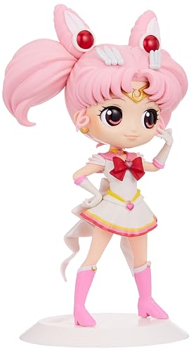 Banpresto Figura Q Posket Sailor Chibi Moon – Sailor Moon Sailor Moon Eternal 14cm BP16622 Multicolor