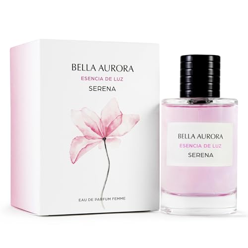 BELLA AURORA - Perfume Serena 100 ml, Esencia de Luz, Fragancia Floral con Punto Cítrico, Colonia Femenina y Romántica