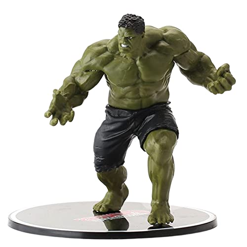 BESTZY Hulk Figuras Juguetes Avengers Personajes Modelo Acción Figura Cake Topper Hulk Juguetes Figuras Colección Modelo Estatua para Niños Regalos