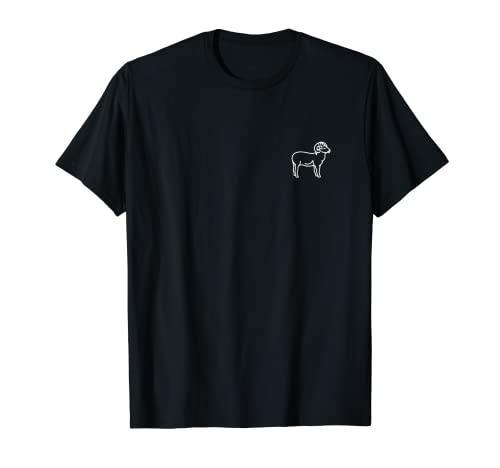 Bighorn - Parche de oveja con diseño de carnero Camiseta