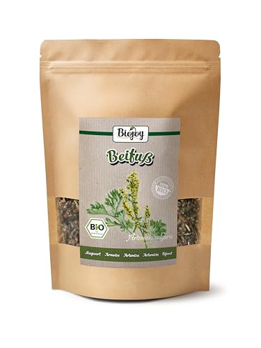 Biojoy Artemisa BÍO (250 gr), seca y cortada, ideales para Infusión de Artemisa (Artemisia vulgaris)