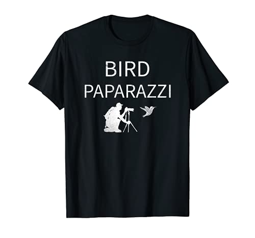 Bird Paparazzi | Cámara Fotografía de Aves | Observador de Aves Camiseta