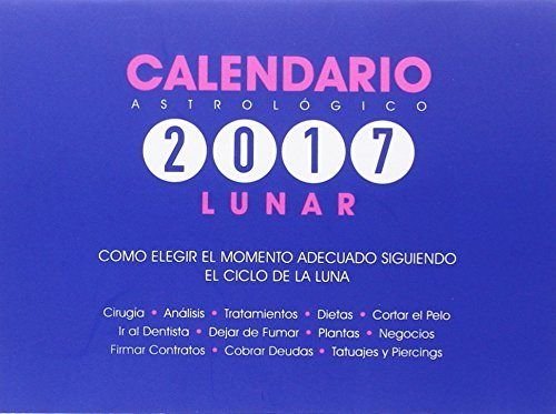 Calendario Astrológico Lunar 2017