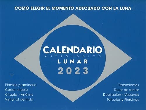 Calendario Astrológico lunar 2023 (SIN COLECCION)