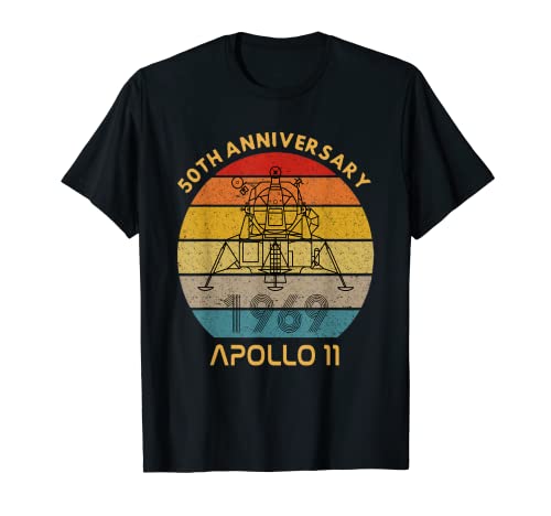Camiseta Apollo 1969 con módulo lunar Apollo 11 Camiseta