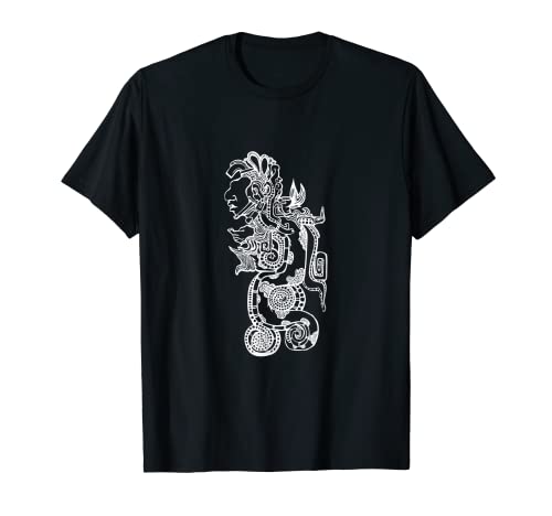 Camiseta azteca - Camiseta de la cultura maya del guerrero azteca Camiseta