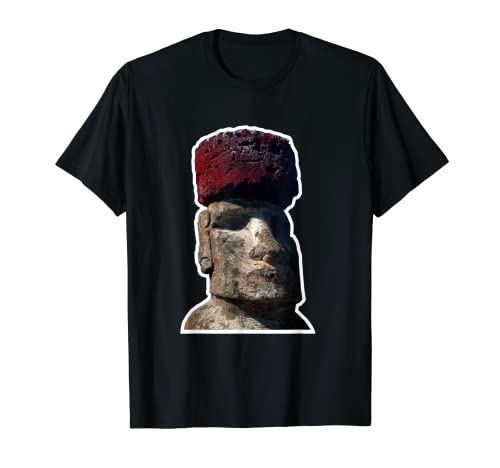 Camiseta de la historia "Estatua de la Isla de Pascua" Camisetas y ropa Camiseta