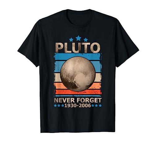 Camiseta espacial divertida con diseño de Pluto Camiseta