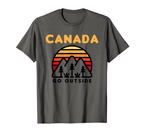Canadá al aire libre senderismo regalo Camiseta