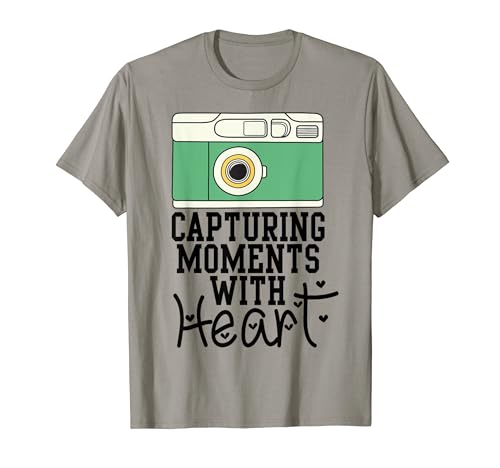 Capturando momentos con el fotógrafo del corazón Camiseta