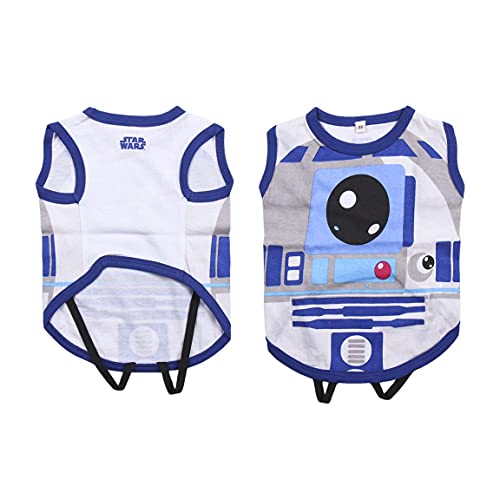 Cerdá - For Fan Pets | Camiseta para Perro de R2-D2 - Licencia Oficial Star Wars®