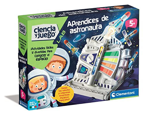 Clementoni- Ciencia Junior-Aprendices de Astronauta Juego Educativo, Multicolor, Mediano (55484)