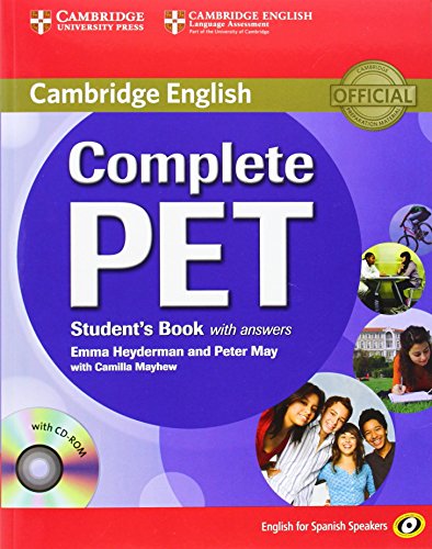 Complete PET for Spanish Speakers Student's Book with answers with CD-ROM (SIN COLECCION)