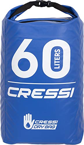 Cressi Premium Bolsa Seca Impermeable Multiuso, Unisex Adulto, Azul, 5 L