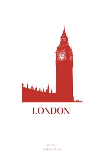 cuaderno Londres A5 - Cuaderno punteado (hoja color crema) - London Souvenirs, regalo de Londres - Diario de viaje: cuaderno de notas - bloc de notas ... to Organise and Remember Your Travels