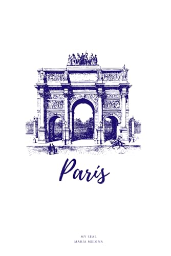 cuaderno París A5 - Cuaderno punteado (hoja color crema) - París Souvenirs, regalo de París: - Diario de viaje: cuaderno de notas - bloc de notas ... to Organise and Remember Your Travels