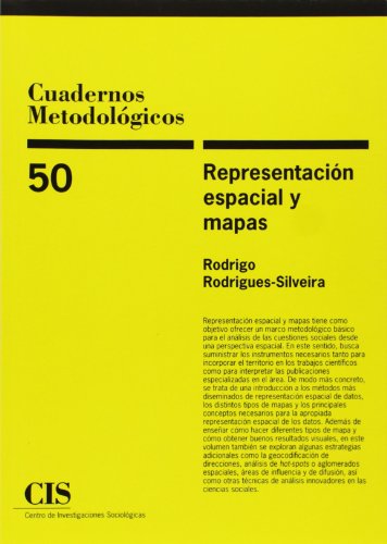 Cuadernos Metodológicos/50 Representación espacial y mapas