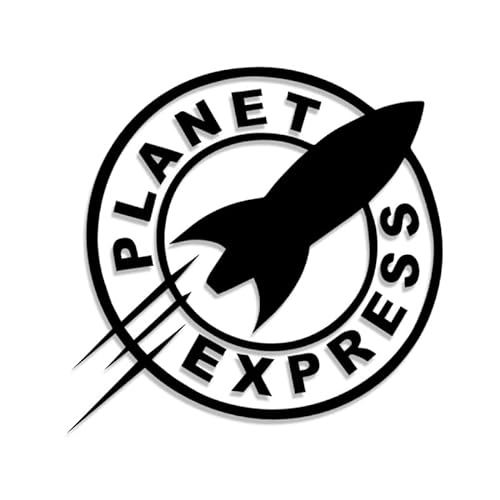 Decus Shop Futurama Planet Express XXL 0153 (Negro) // Pegatina OEM JDM Style Vinyl Transfer