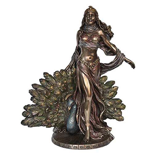 Diosa Griega Hera Bronzed Estatua Juno Bodas