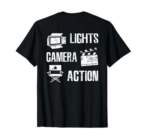 Director de cine Cineasta Cineasta Videógraf Camiseta