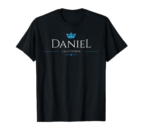 Diseño Con El Nombre de Daniel, La Leyenda Camiseta