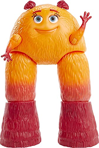 Disney Pixar Monsters At Work Val Figura articulada de juguete para coleccionar, regalo para niños +3 años
