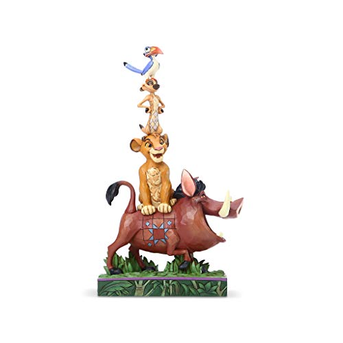 Disney Traditions, Figura de Pumba, Timón y Simba de "El Rey León", para coleccionar, Enesco