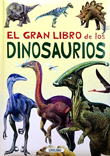 Distripubli-El Gran Libro de los Dinosaurios 26x20cm 200 pag, Multicolor (01414)
