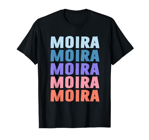 Divertido regalo con nombre Moira personalizado Camiseta