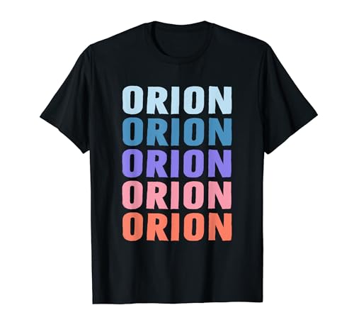 Divertido regalo con nombre Orion personalizado Camiseta