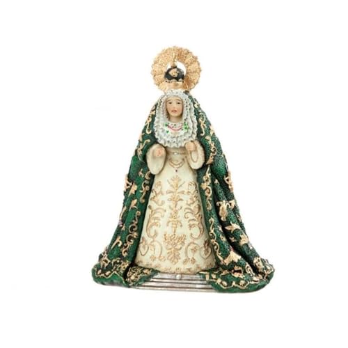 DRW Virgen de la Espernaza Macarena de Resina (10) con Caja de PVC de Regalo